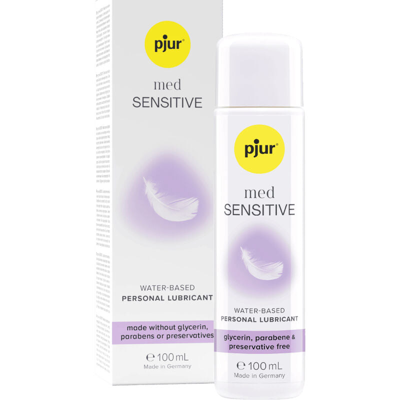 PJUR - WITH SENSITIVE GLIDE WATER BASED LUBRICANT 100 ML