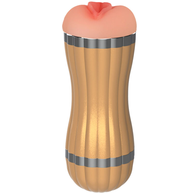 ARMONY - PROOF DOUBLE MASTURBATOR VAGINA &amp; MOUTH GOLDEN