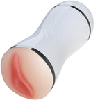 ARMONY - DOUBLE VAGINA &amp; MOUTH WHITE MASTURBATOR