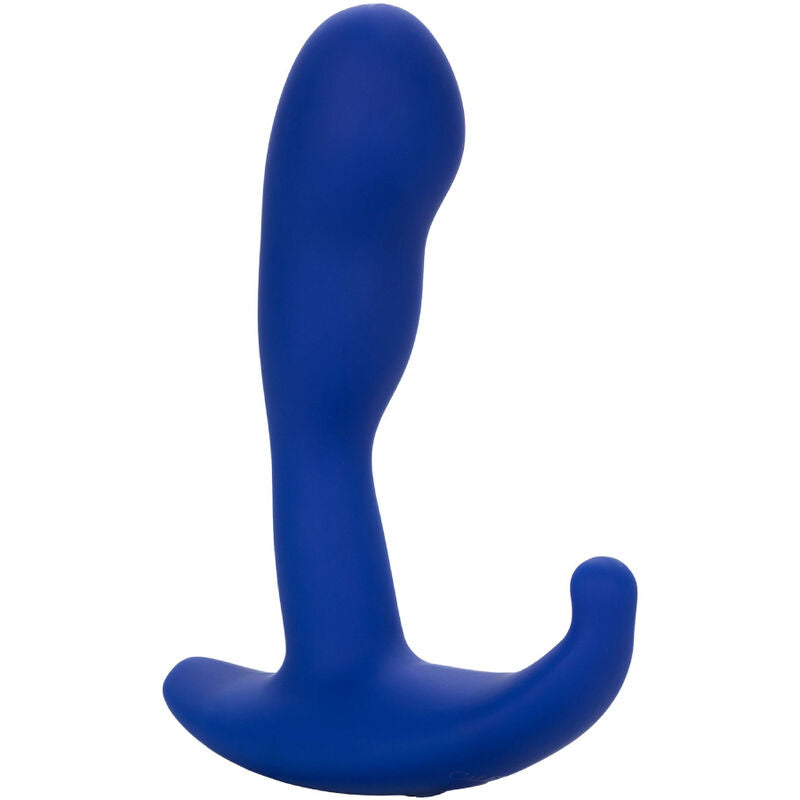 CALEXOTICS - ADMIRAL CURVED ANAL STIMULATOR &amp; VIBRATOR BLUE