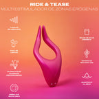 DUREX - MULTI-STIMULATOR TOY RIDE &amp; TEASE