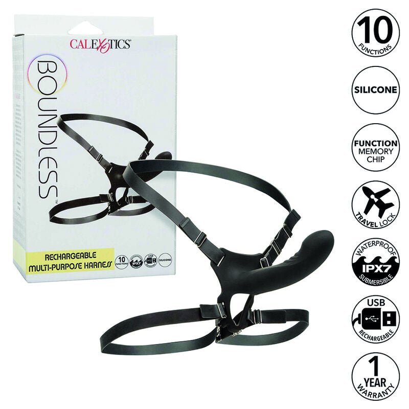 CALEXOTICS - BOUNDLESS RECHARGEABLE MULTI-PURPOSE HARNESS