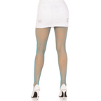 LEG AVENUE - LYCRA FISHNET PANTYHOSE BLUE