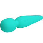 PRETTY LOVE - MEREDITH MASSAGE 12 VIBRATION MODES AQUA GREEN