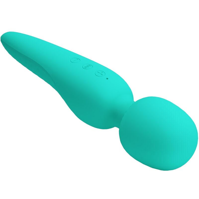 PRETTY LOVE - MEREDITH MASSAGE 12 VIBRATION MODES AQUA GREEN