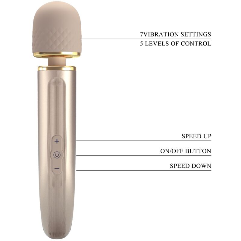 PRETTY LOVE - MASSAGE 7 VIBRATION MODES CHAMPAGNE