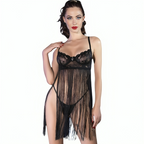 CHILIROSE - CR 4496 BABY DOLL NEGRO S/M