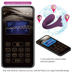 PRETTY LOVE - JAYLEEN VIBRATOR APP REMOTE CONTROL PURPLE