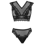 LIVCO CORSETTI FASHION - TIMOSAN LC 90631 BRA + PANTY NEGRO