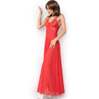 CHILIROSE - CR 3883 BABY DOLL LARGO ROJO S/M