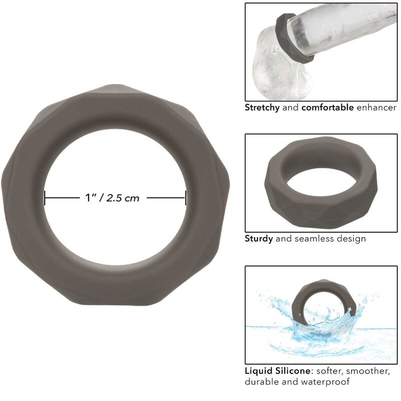 CALEXOTICS - ALPHA PROLONG PRISMATIC RING GRAY