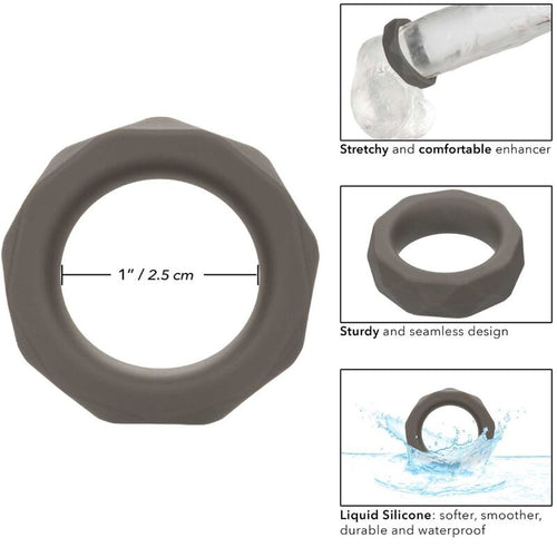 CALEXOTICS - ALPHA PROLONG PRISMATIC RING GRAY