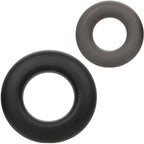 CALEXOTICS - ALPHA PROLONG SET OF 2 RING GRAY