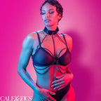 CALEXOTICS - EUPHORIA MULTI CHAIN ​​COLLAR HARNESS