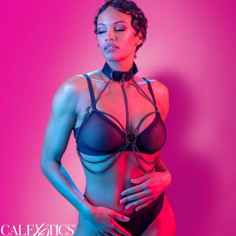 CALEXOTICS - EUPHORIA MULTI CHAIN ​​COLLAR HARNESS