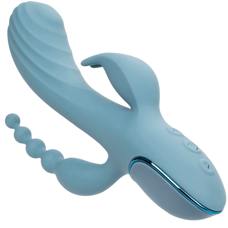 CALEXOTICS - VIBRATOR TRIPLE ECSTASY GRAY