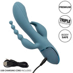 CALEXOTICS - VIBRATOR TRIPLE ECSTASY GRAY