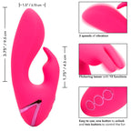 CALEXOTICS - SUN. CAL SUNSHINE VIBRATOR RABBIT FUCHSIA BY CALIFORNIA DREAMING