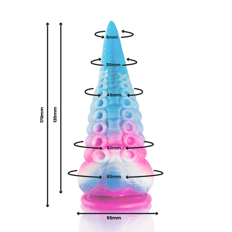 EPIC - PHORCY'S BLUE TENTACLE DILDO SMALL SIZE