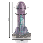 EPIC - BASIL DILDO DOUBLE SCALY PLEASURE SMALL SIZE