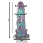 EPIC - BASIL DILDO DOUBLE SCALY PLEASURE BIG SIZE