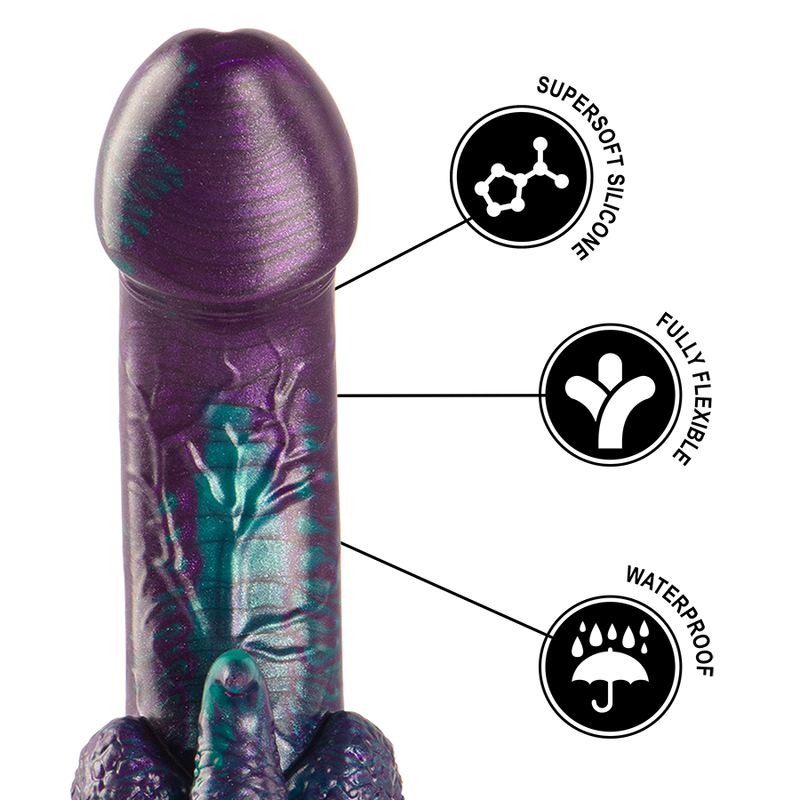 EPIC - BASIL DILDO DOUBLE SCALY PLEASURE SMALL SIZE