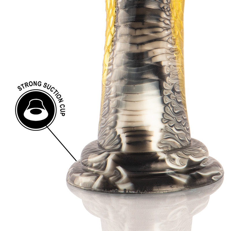 EPIC - DRAGON DILDO YELLOW COBRA