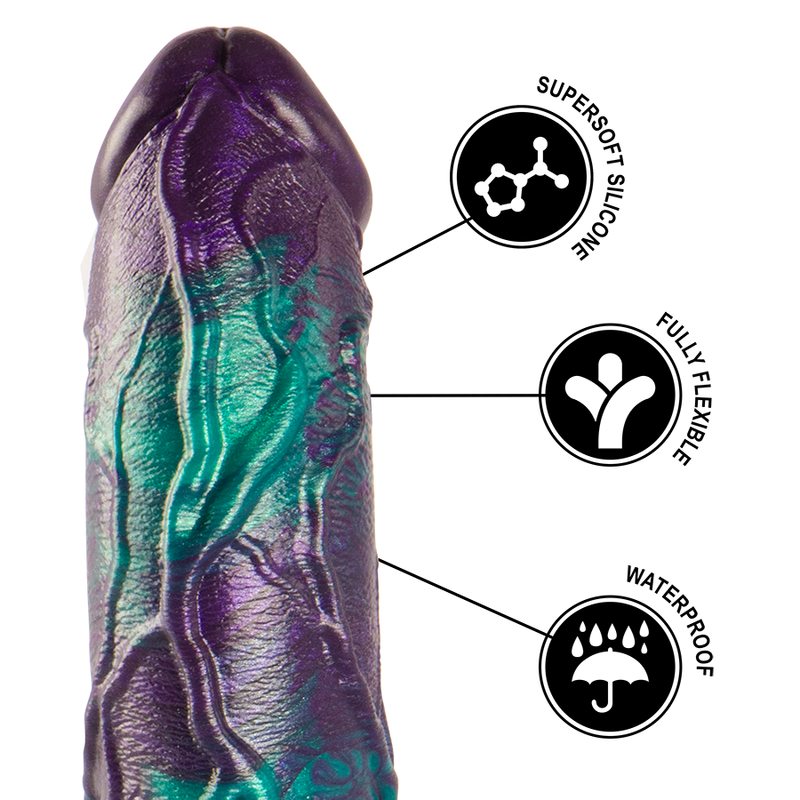 EPIC - BASIL DILDO DOUBLE SCALY PLEASURE BIG SIZE
