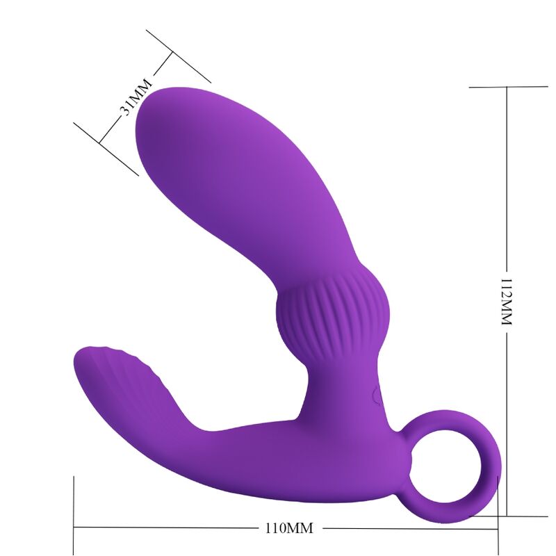 PRETTY LOVE - CAYLA ANAL VIBRATOR MASSAGE PURPLE