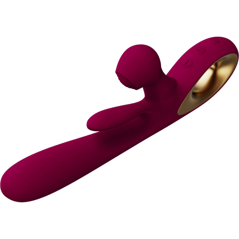 ARMONY - IMPACT SWING VIBRATOR &amp; DUAL STIMULATOR MODEL 1 BURGUNDY