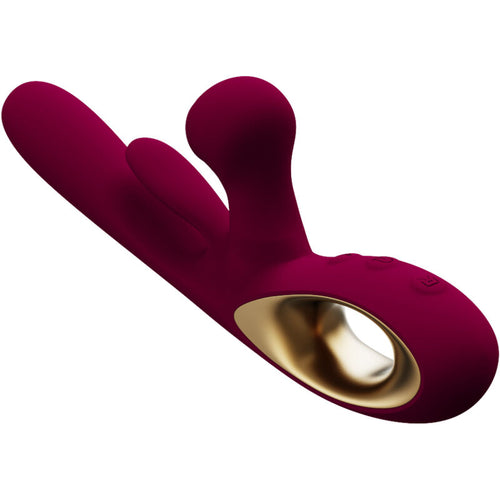 ARMONY - IMPACT SWING VIBRATOR &amp; DUAL STIMULATOR MODEL 1 BURGUNDY