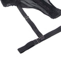 SUBBLIME - TEDDY CON LIGUERO DETAIL TIRAS PECHO NEGRO S/M