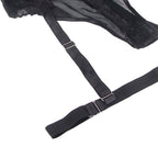 SUBBLIME - TEDDY CON LIGUERO DETAIL TIRAS PECHO NEGRO S/M