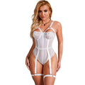 SUBBLIME - TEDDY CON LIGUERO DETAIL TIRAS PECHO BLANCO S/M