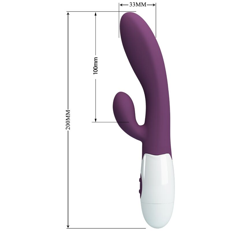 PRETTY LOVE - ALVIS RABBIT VIBRATOR &amp; PURPLE G-SPOT