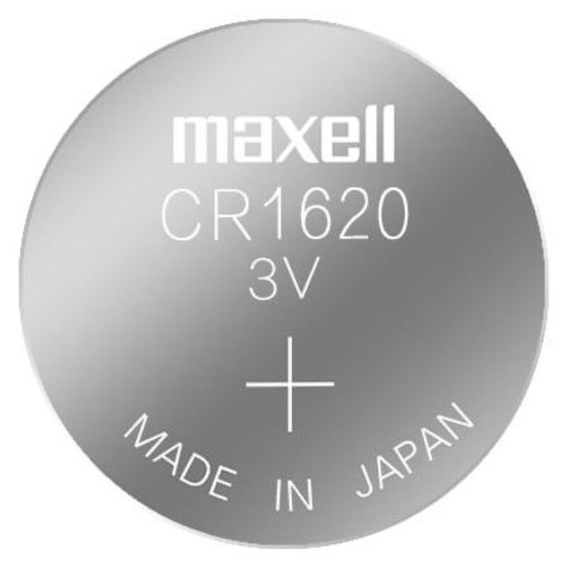 MAXELL - BATTERY LITHIUM CR1620 3V 5UDS