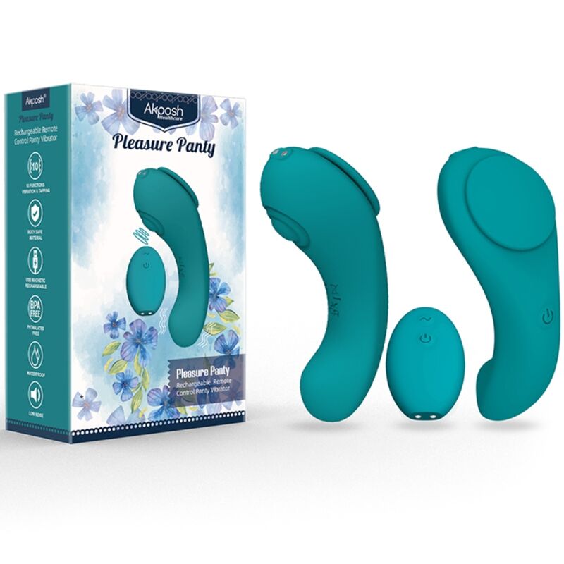 ARMONY - PLEASURE PANTY VIBRATOR REMOTE CONTROL 3 ​​SPEEDS GREEN