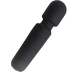 ARMONY - YOUR MAGIC MASSAGER &amp; VIBRATOR RECHARGEABLE 10 VIBRATIONS WAND DOTS BLACK