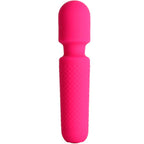 ARMONY - YOUR MAGIC MASSAGER &amp; VIBRATOR RECHARGEABLE 10 VIBRATIONS WAND DOTS PINK