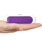 ARMONY - SPLASH HAHA VIBRATOR BULLET SILICONE 10 VIBRATIONS 75 X 19 CM PURPLE