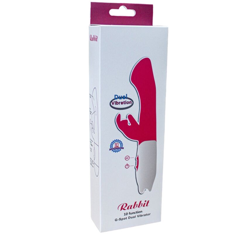 ARMONY - RABBIT VIBRATOR &amp; STIMULATOR G SPOT 10 SPEEDS PINK