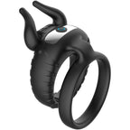 ARMONY - BULL'S PASSION RING VIBRATOR 10 SPEEDS BLACK