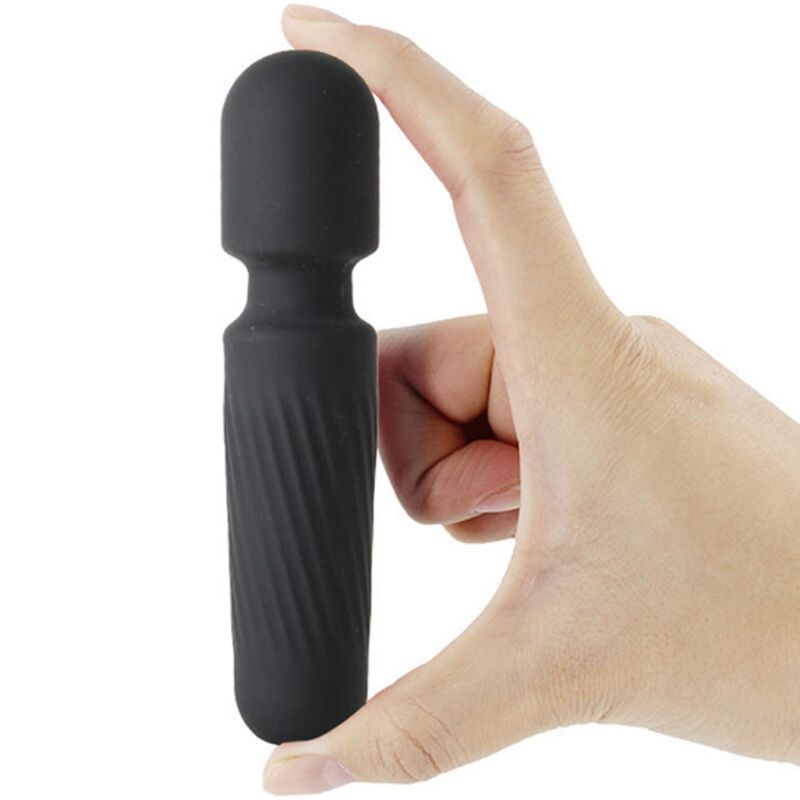 ARMONY - YOUR MAGIC MASSAGER &amp; VIBRATOR RECHARGEABLE 10 VIBRATIONS BLACK
