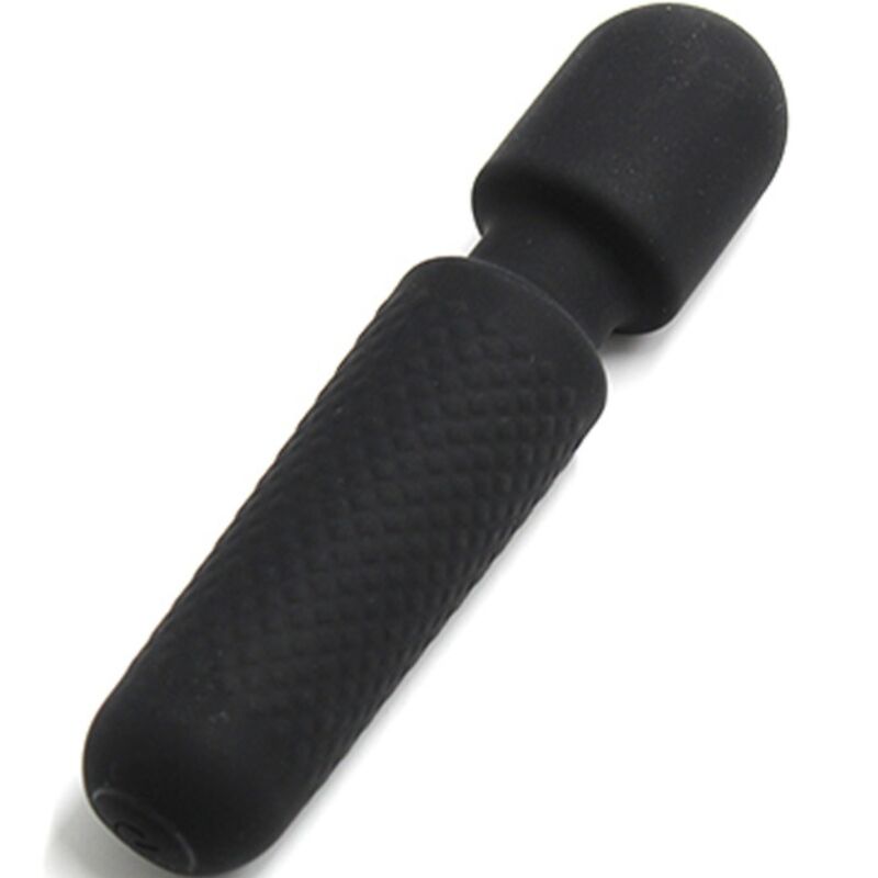 ARMONY - YOUR MAGIC MASSAGER &amp; VIBRATOR RECHARGEABLE 10 VIBRATIONS WAND DOTS BLACK