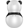 SATISFYER - POCKET PANDA STIMULATOR &amp; VIBRATOR BLACK AND WHITE