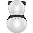 SATISFYER - POCKET PANDA STIMULATOR &amp; VIBRATOR BLACK AND WHITE