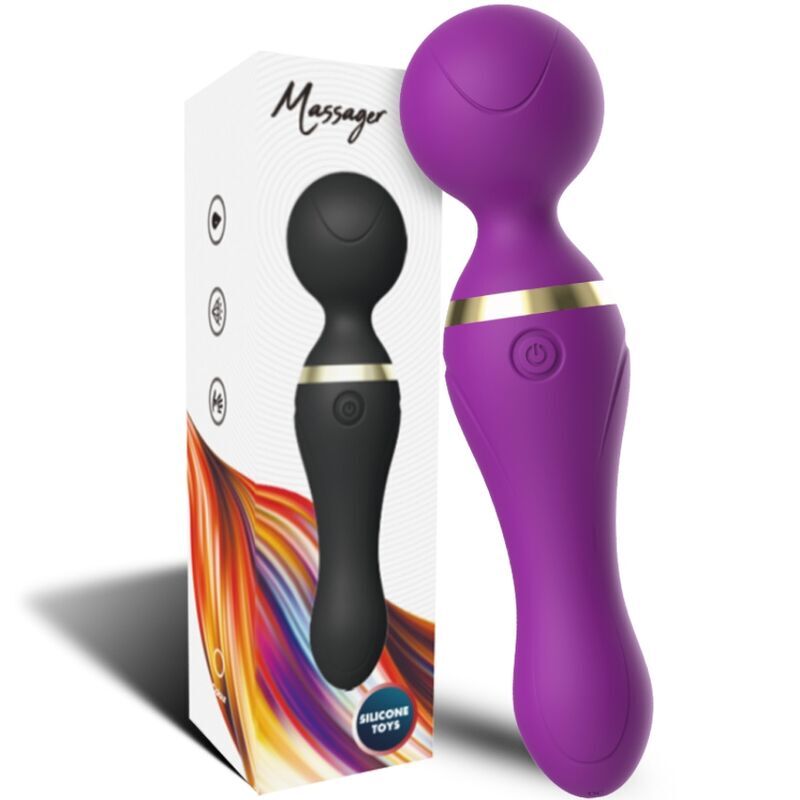 ARMONY - FREEZA MASSAGE &amp; VIBRATOR SUPER FLEXIBLE HEAD PURPLE