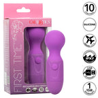 CALEXOTICS - FIRST TIME RECHARGEABLE MASSAGE 10 VIBRATIONS PURPLE