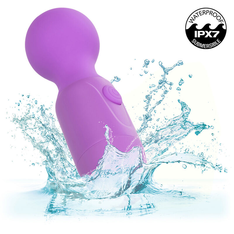 CALEXOTICS - FIRST TIME RECHARGEABLE MASSAGE 10 VIBRATIONS PURPLE