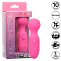 CALEXOTICS - FIRST TIME RECHARGEABLE MASSAGE 10 VIBRATION PINK